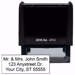 Picture of Custom name and address stamps